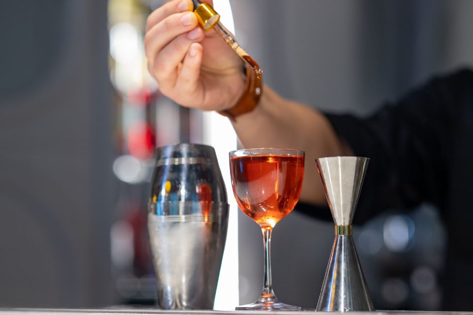 приготовление коктейлей