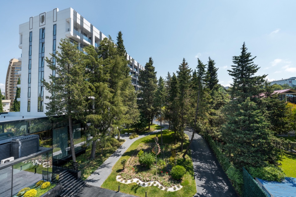 вид на парк