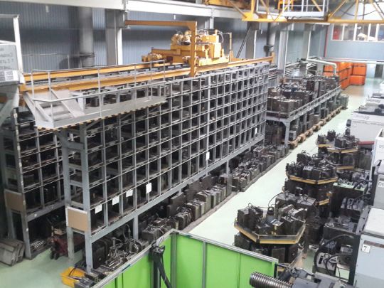 Складирование пресс-форм Вторпластинвест