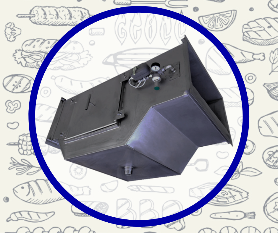 зонт приточно-вытяжной островной зпвп тип 3, местный вентиляционный отсос мво