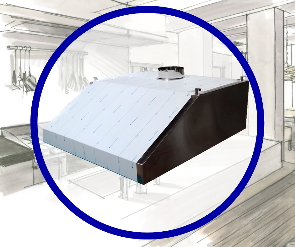 зонт приточно-вытяжной пристенный зпвп, зпвп тип 2, местный вентиляционный отсос мво