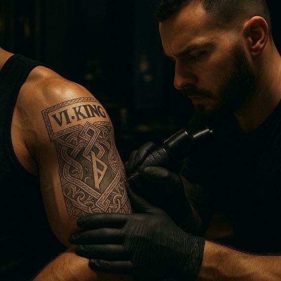 Художественная татуировка, разные виды и направления.