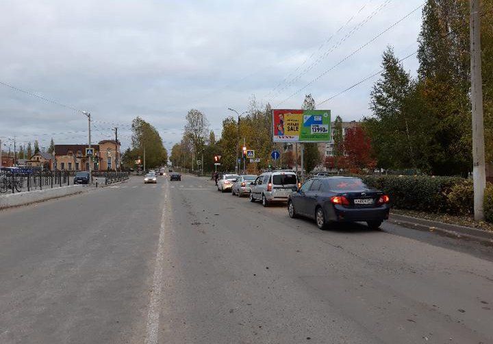 ул. Октябрьская х ТЦ ЕРМАК