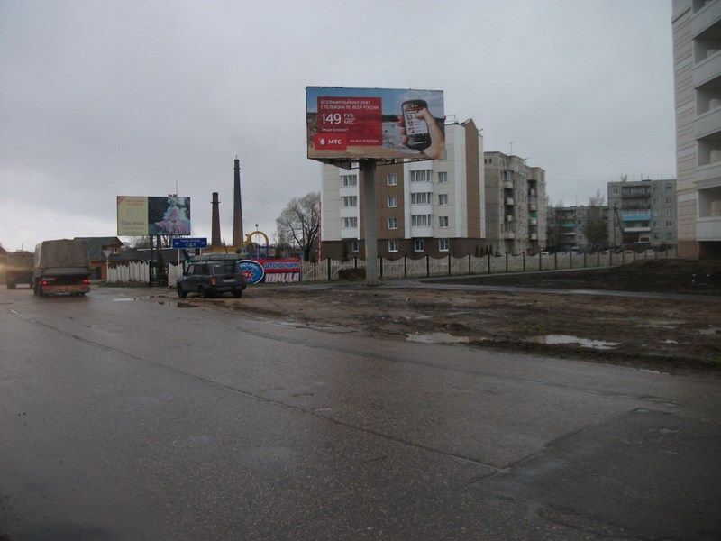 г. Осташков, ул. Заслонова (поворот на Пено)