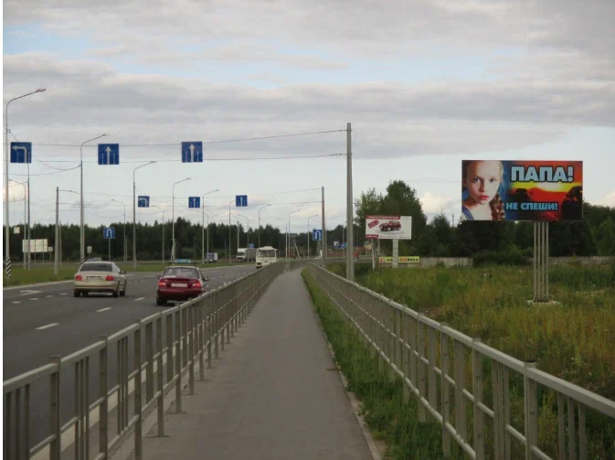 трасса А 114 (Вологда-Новая Ладога) 500м до заправки Лукойл