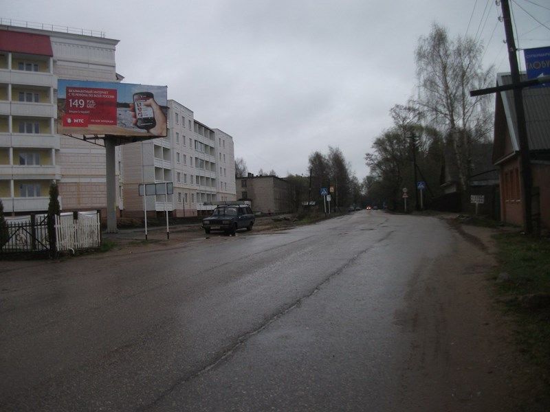 г. Осташков, ул. Заслонова (поворот на Пено)