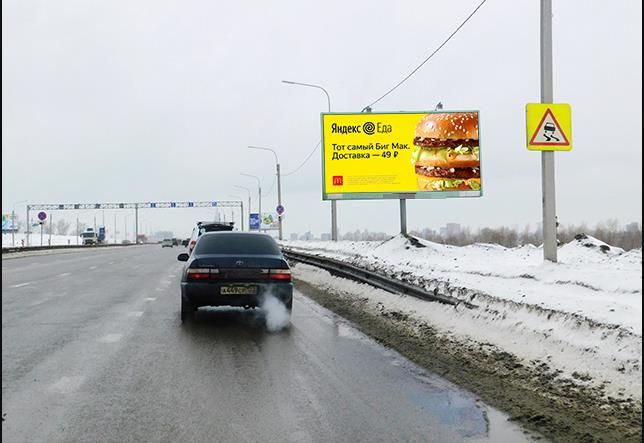Новый мост, поворот с пляжа