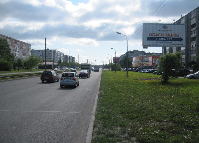 проспект Победы, 174 у ТЦ Макси