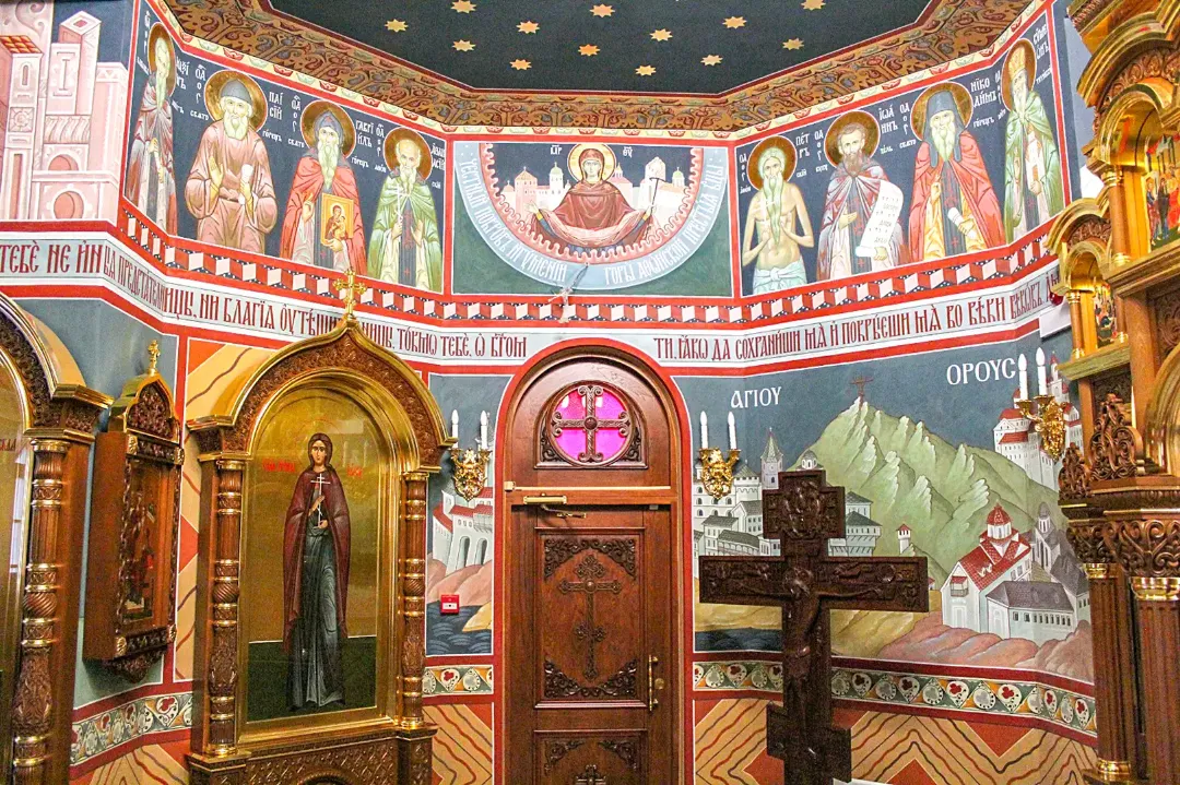 Роспись храма Николая Чудотворца. Фрески. Артель "Радость"