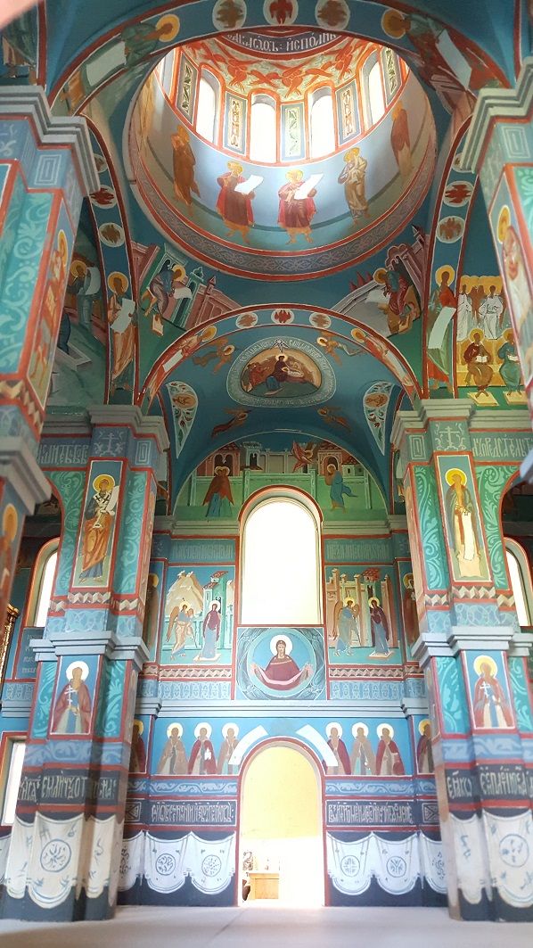 Проект росписи храма. Фрески. Артель "Радость".