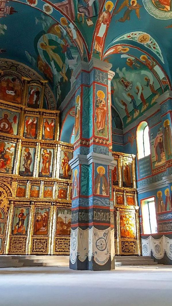 Проект росписи храма. Фрески. Артель "Радость".