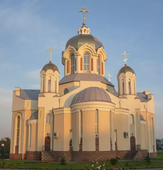 Роспись храма пророка Илии. Фрески. Артель "Радость"