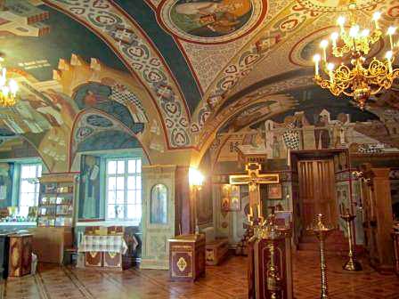 Роспись храма Николая Чудотворца. Фрески. Артель "Радость".