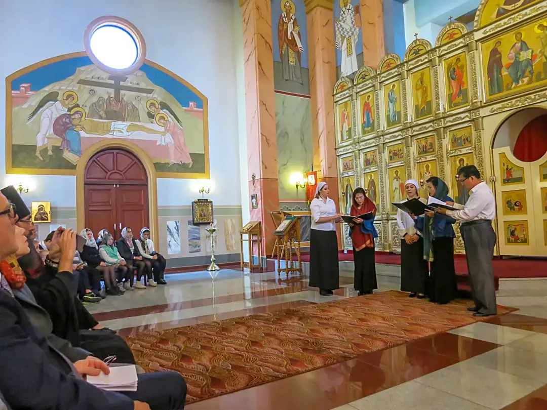 Роспись храма Живоначальной Троицы. Фрески. Артель "Радость"