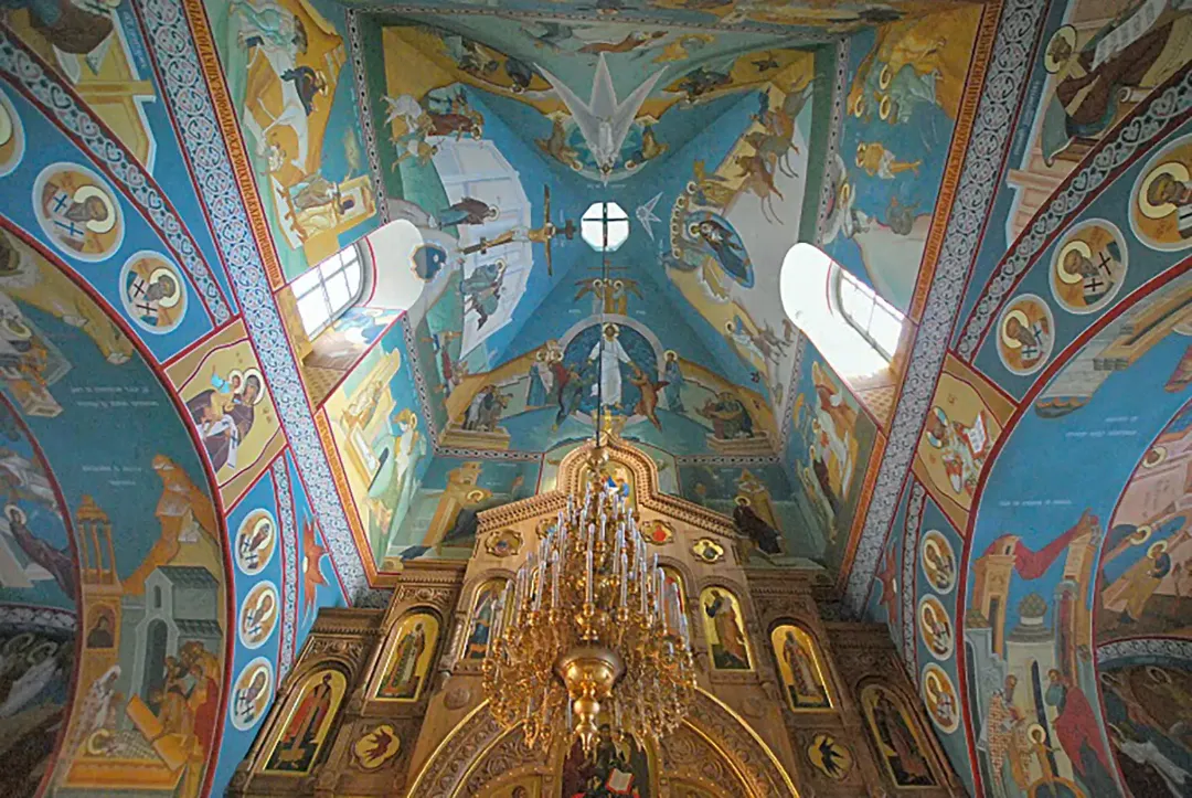 Роспись храма Николая Чудотворца. Фрески. Артель "Радость"