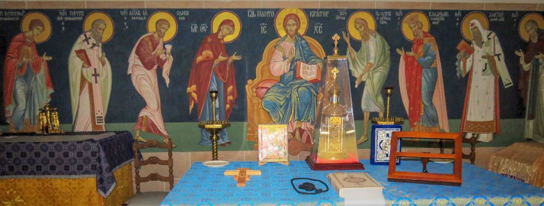 Роспись храма Христианского центра "Покров". Фрески. Артель "Радость"