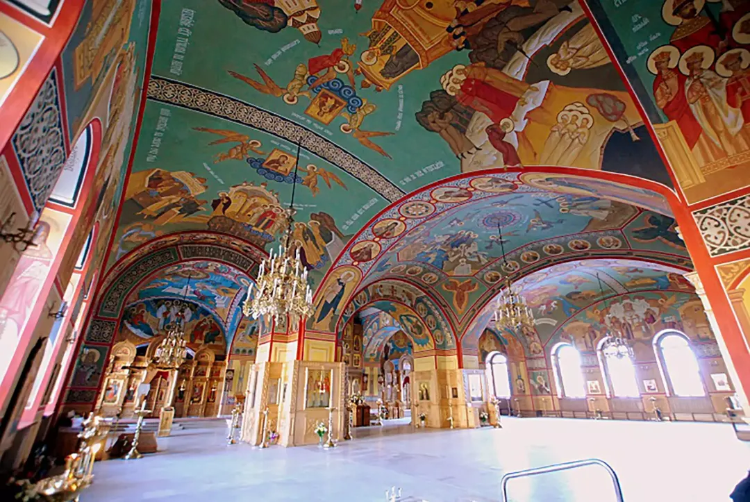 Роспись храма Николая Чудотворца. Фрески. Артель "Радость"