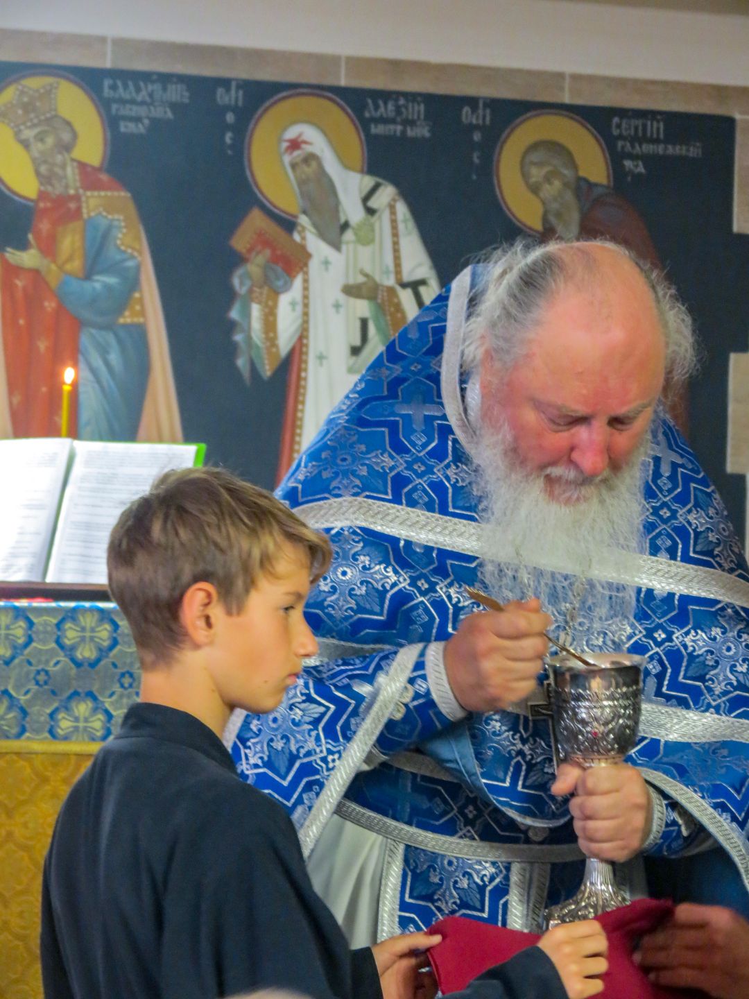 Роспись храма Христианского центра "Покров". Фрески. Артель "Радость"