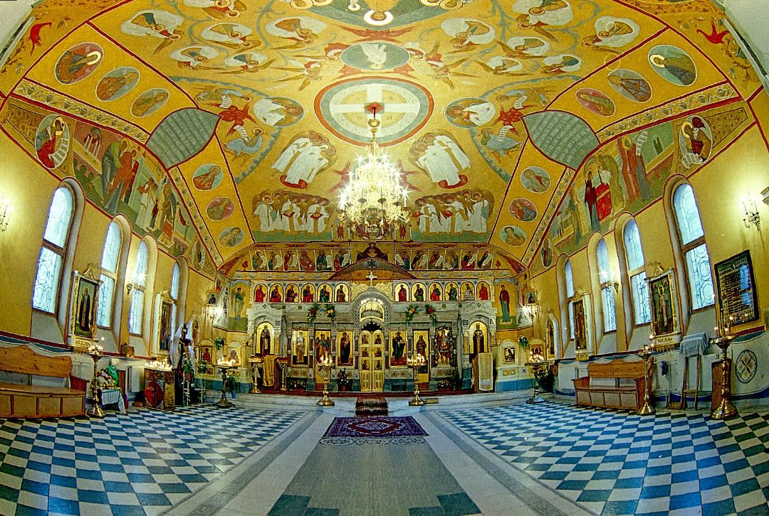 Роспись храма Архангела Михаила. Фрески. Артель "Радость"