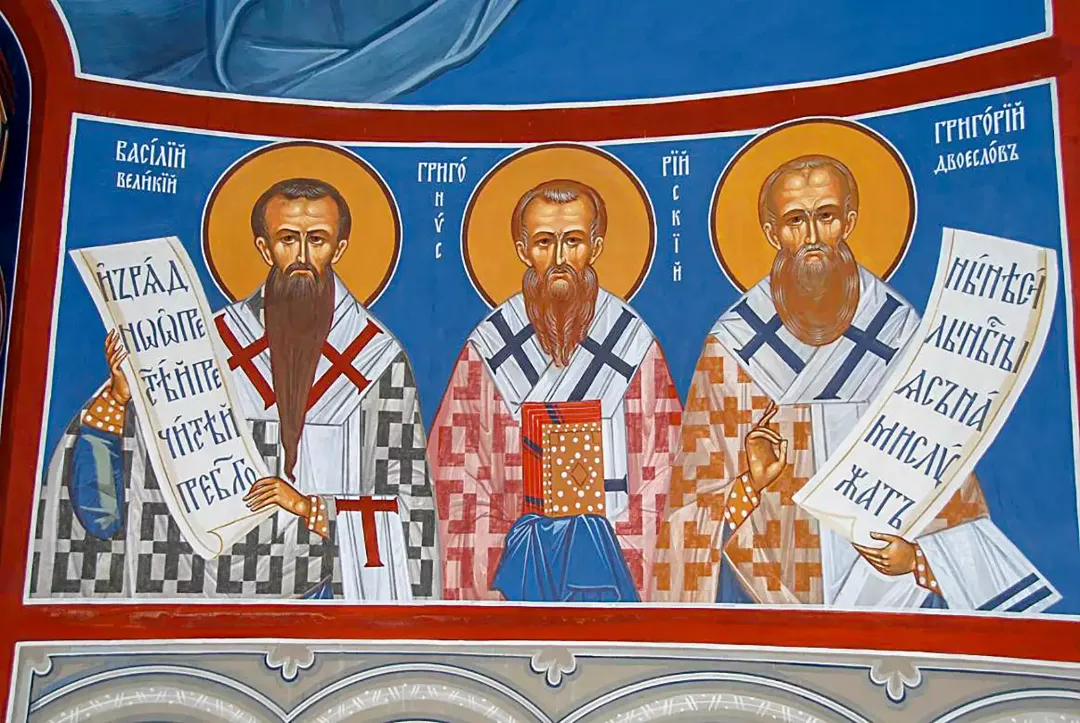 Роспись храма Покрова в Рубцове. Фрески. Артель "Радость"