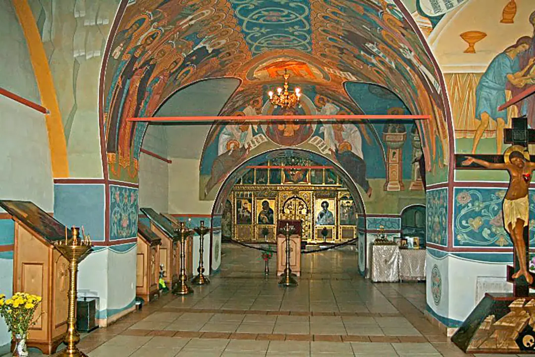 Роспись храма Симеона Столпника. Фрески. Артель "Радость"