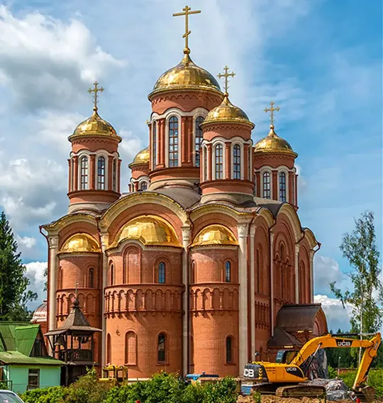 Роспись храма Серафима Саровского. Фрески. Артель "Радость"