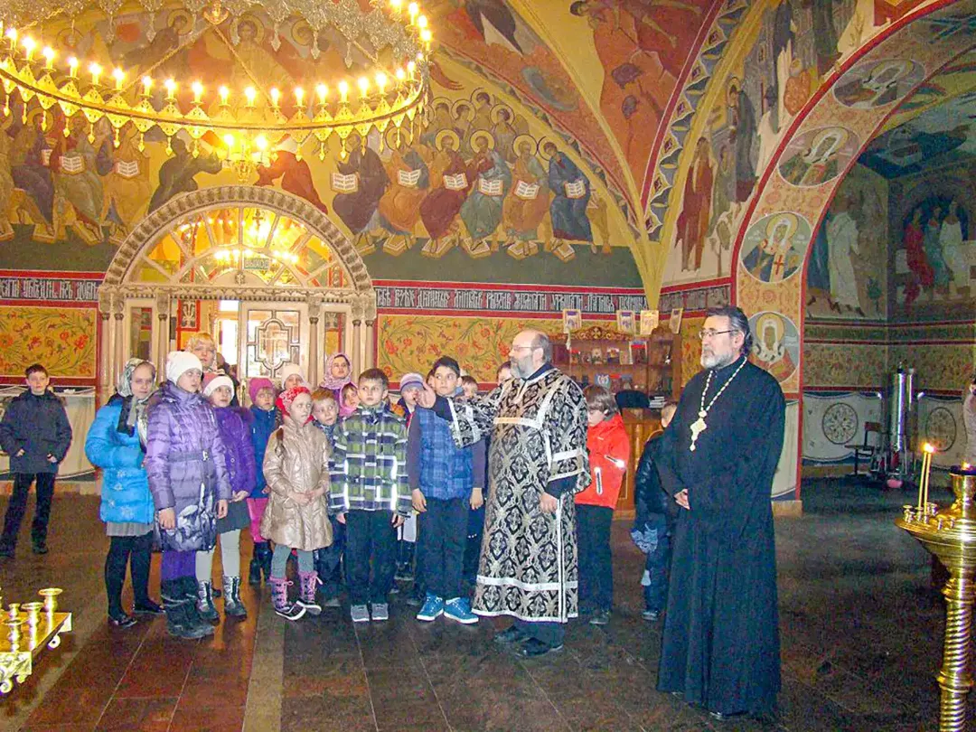 Роспись храма Нерукотворного Образа. Фрески. Артель "Радость"