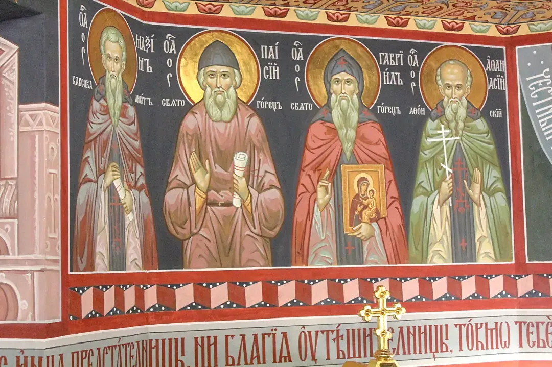 Роспись храма Николая Чудотворца. Фрески. Артель "Радость"