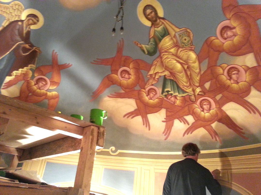Реставрация церковной живописи. Реставрация фресок. Артель "Радость"