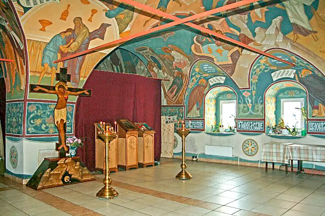 Роспись храма Симеона Столпника. Фрески. Артель "Радость"