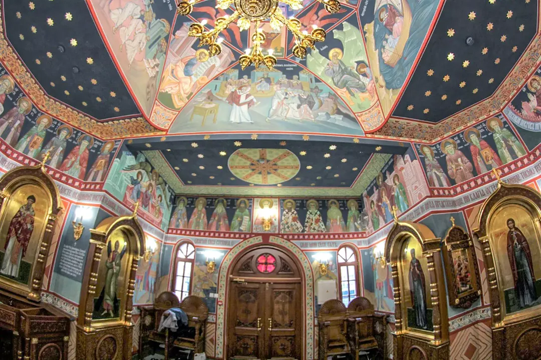 Роспись храма Николая Чудотворца. Фрески. Артель "Радость"