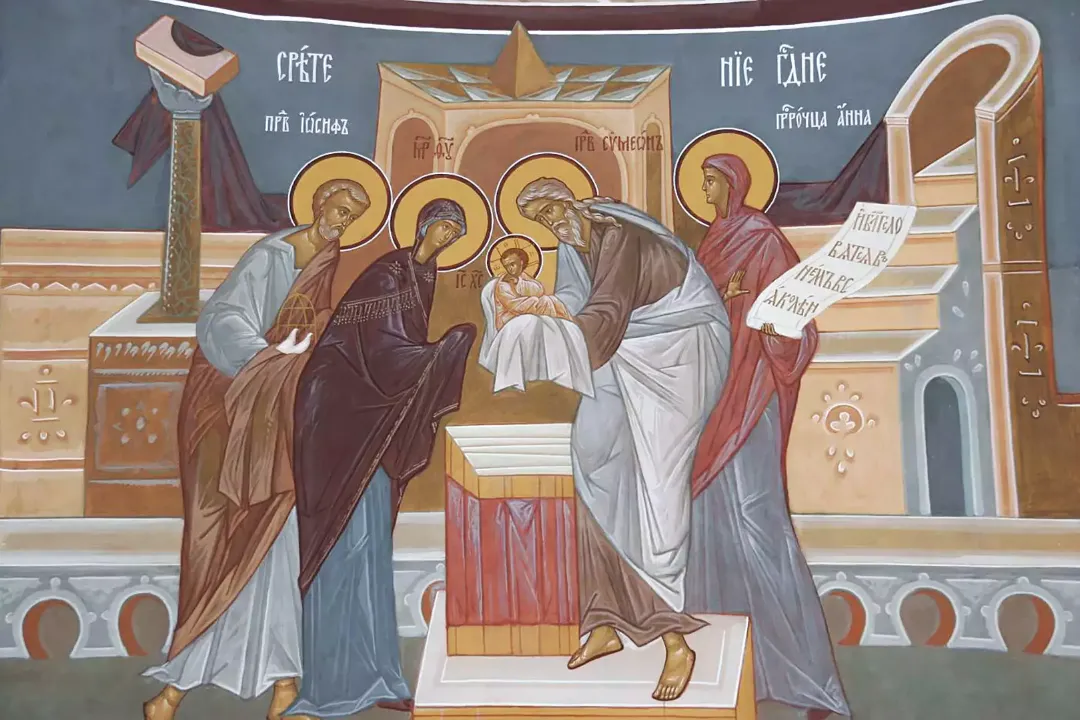 Роспись храма Сошествия Святого Духа. Фрески. Артель "Радость"