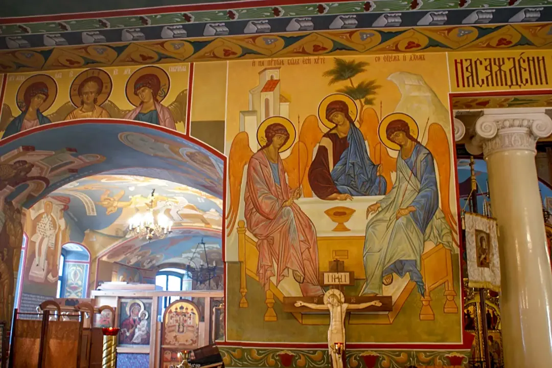 Роспись храма Феодора Студита. Фрески. Артель "Радость"