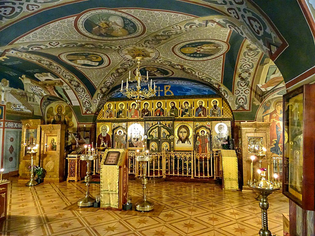 Роспись храма Николая Чудотворца. Фрески. Артель "Радость".