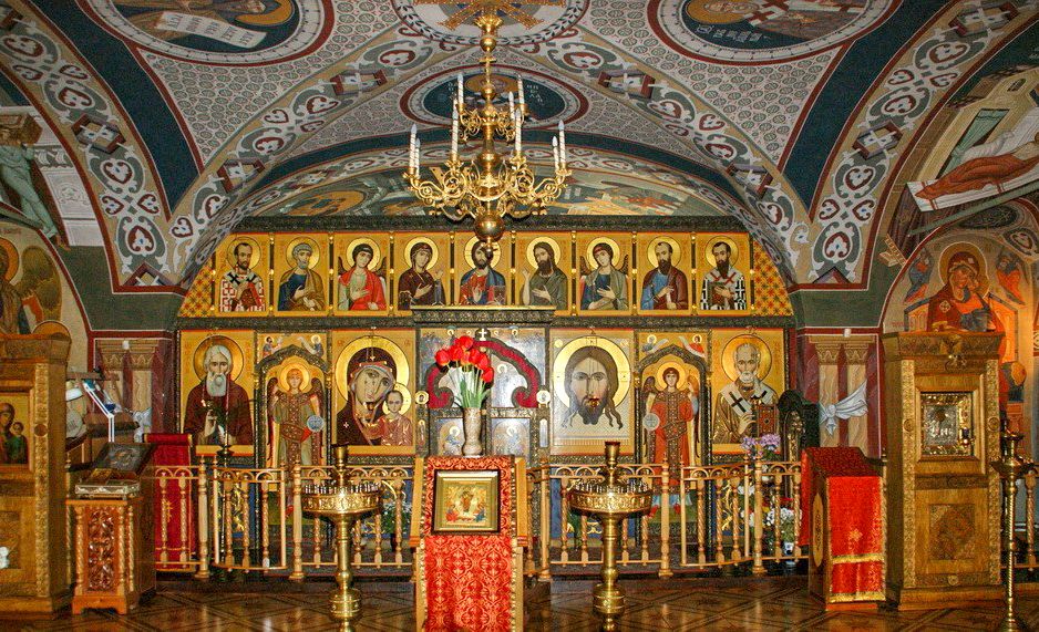 Роспись храма Николая Чудотворца. Фрески. Артель "Радость".