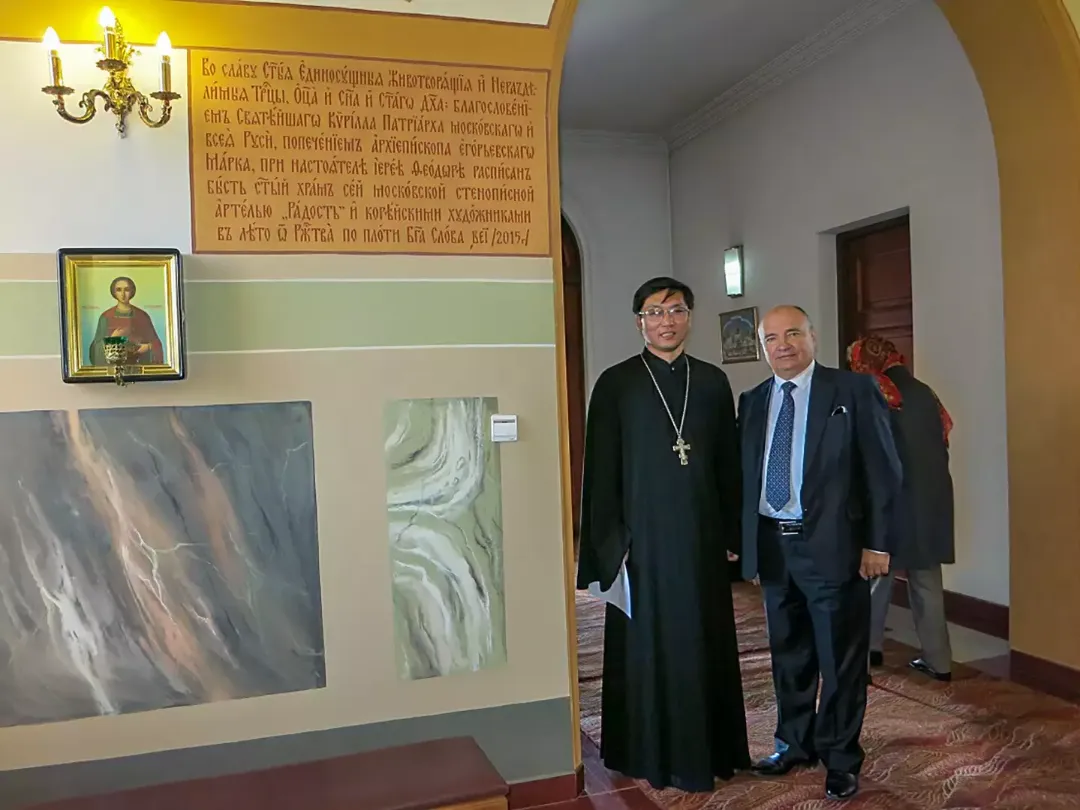 Роспись храма Живоначальной Троицы. Фрески. Артель "Радость"