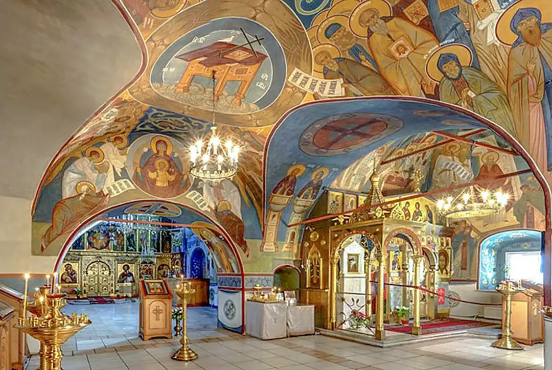 Роспись храма Симеона Столпника. Фрески. Артель "Радость"