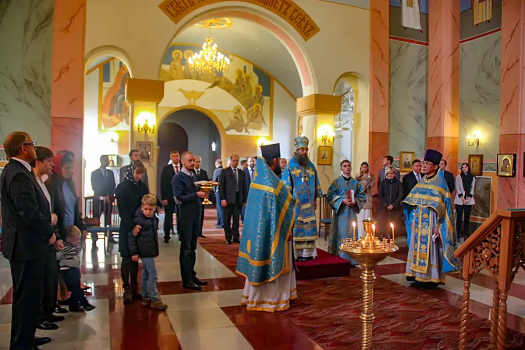 Роспись храма Живоначальной Троицы. Фрески. Артель "Радость"