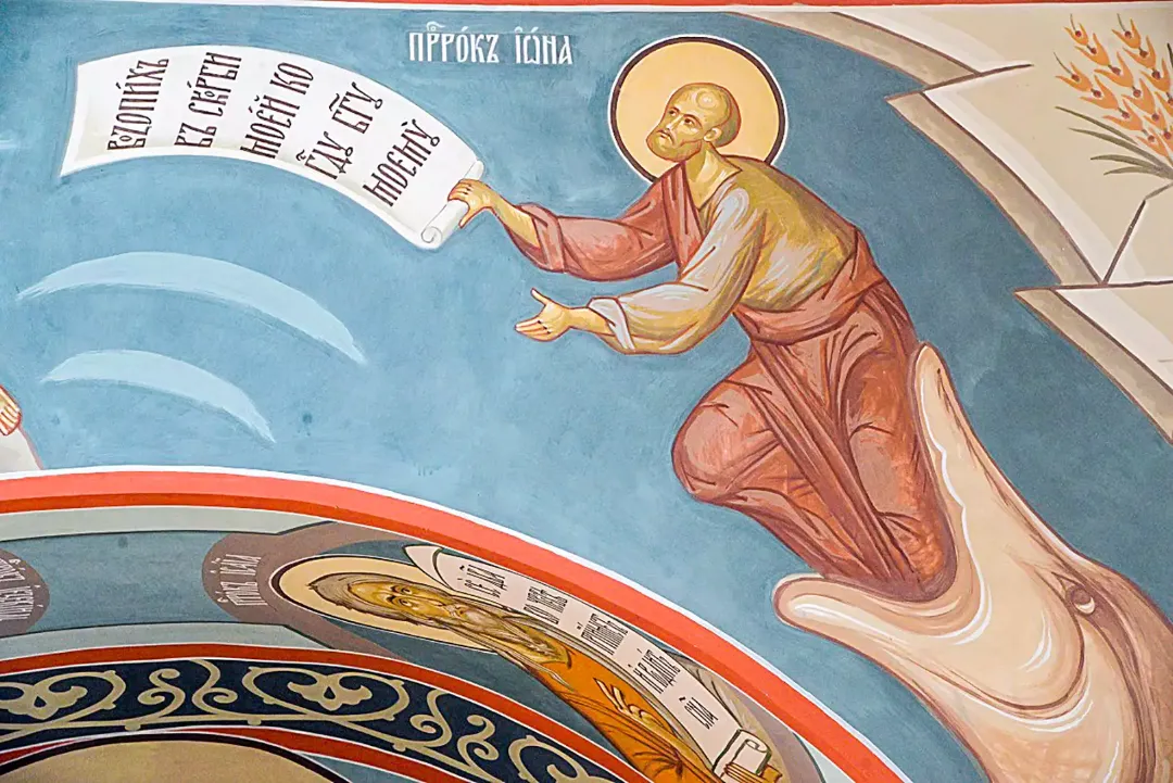 Роспись храма пророка Илии, Фрески. Артель "Радость"