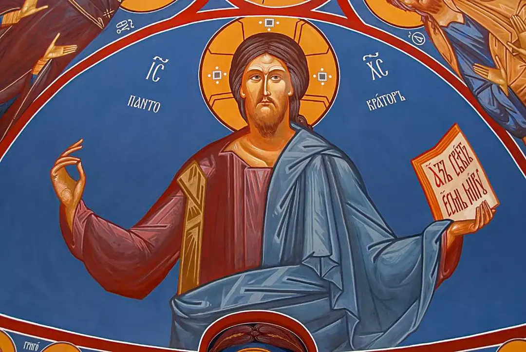 Роспись храма Покрова в Рубцове. Фрески. Артель "Радость"