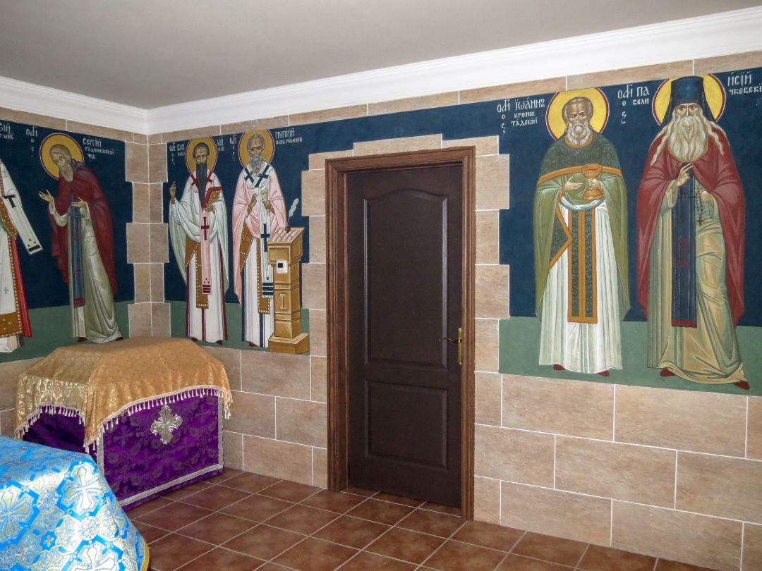 Роспись храма Христианского центра "Покров". Фрески. Артель "Радость"