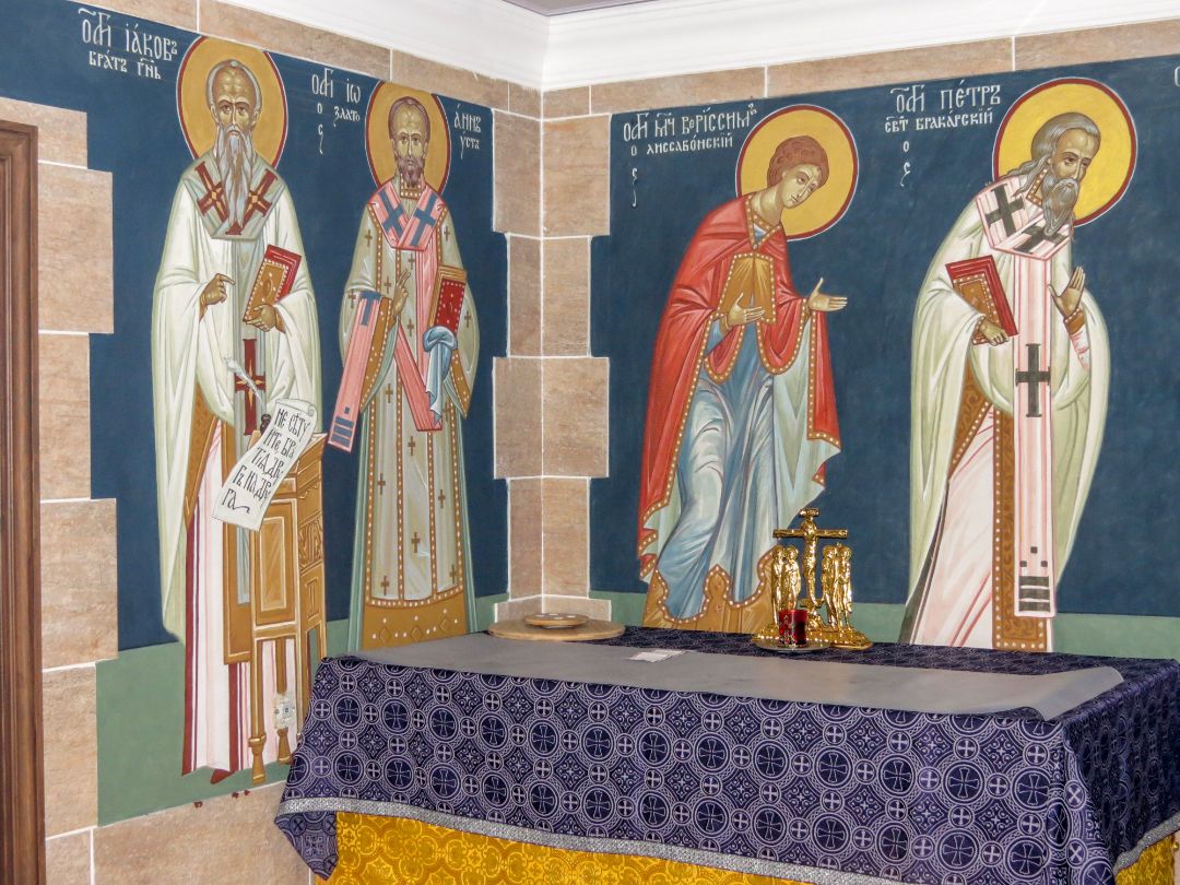 Роспись храма Христианского центра "Покров". Фрески. Артель "Радость"