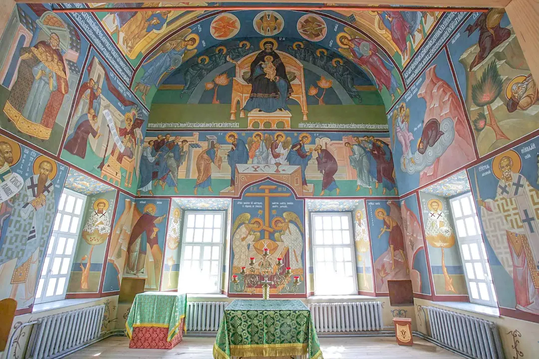 Роспись храма Сошествия Святого Духа. Фрески. Артель "Радость"