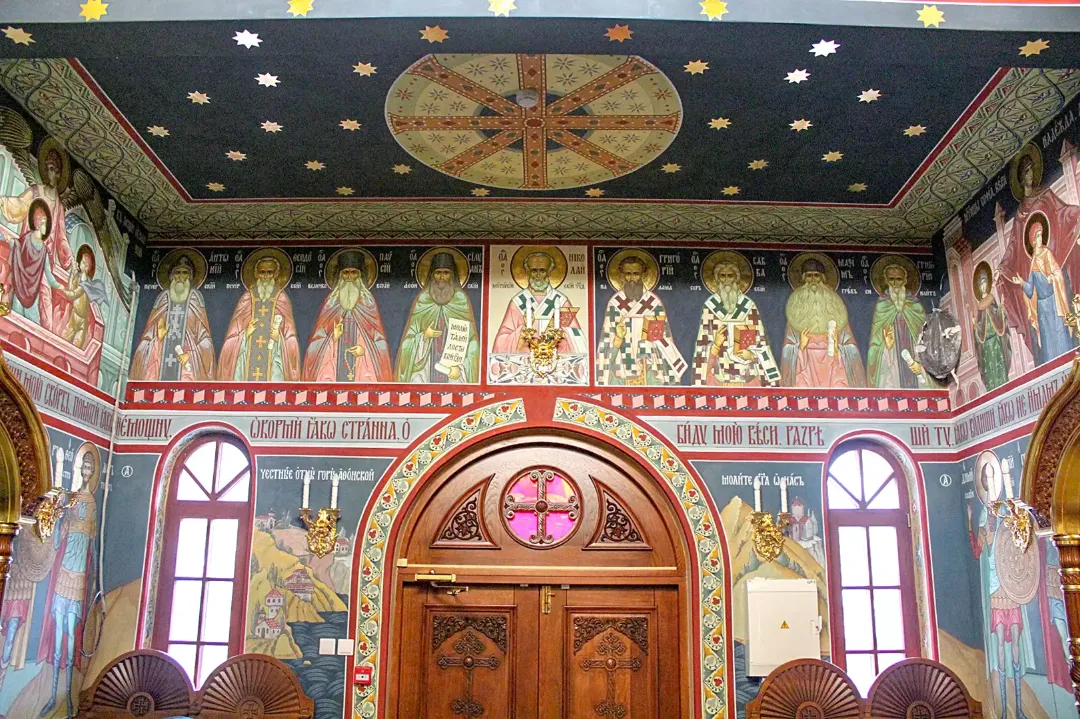 Роспись храма Николая Чудотворца. Фрески. Артель "Радость"