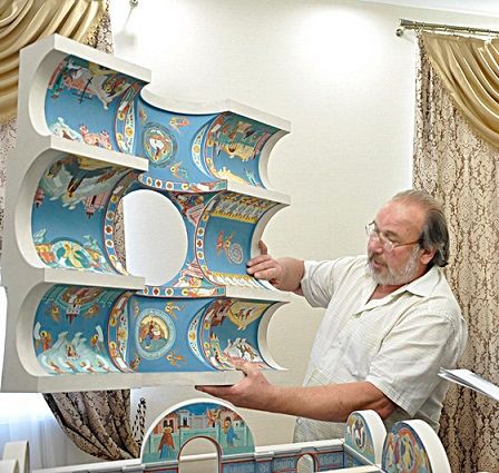 Роспись храма. Иконописцы. Фрески. Артель "Радость"