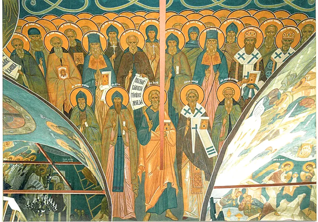 Роспись храма Симеона Столпника. Фрески. Артель "Радость"