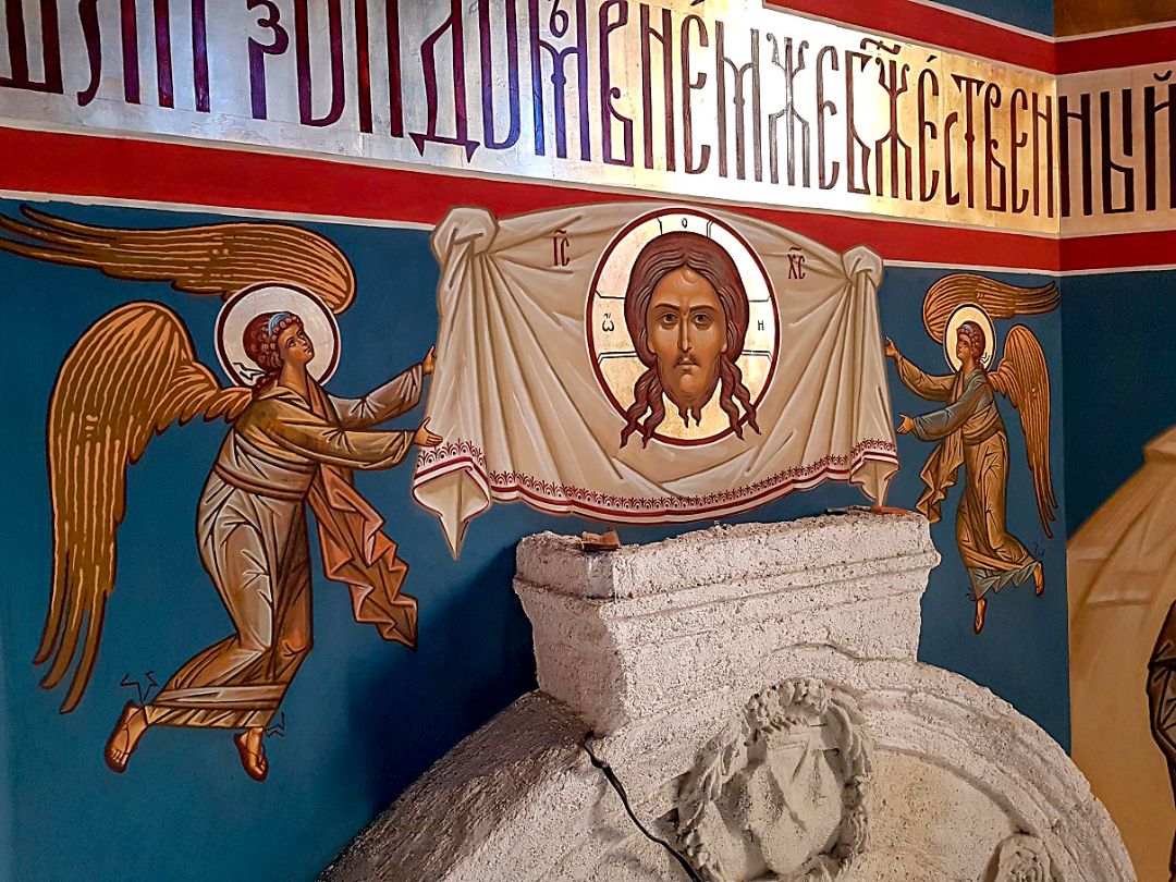 Роспись часовни Иоанна Богослова. Фрески. Артель "Радость"