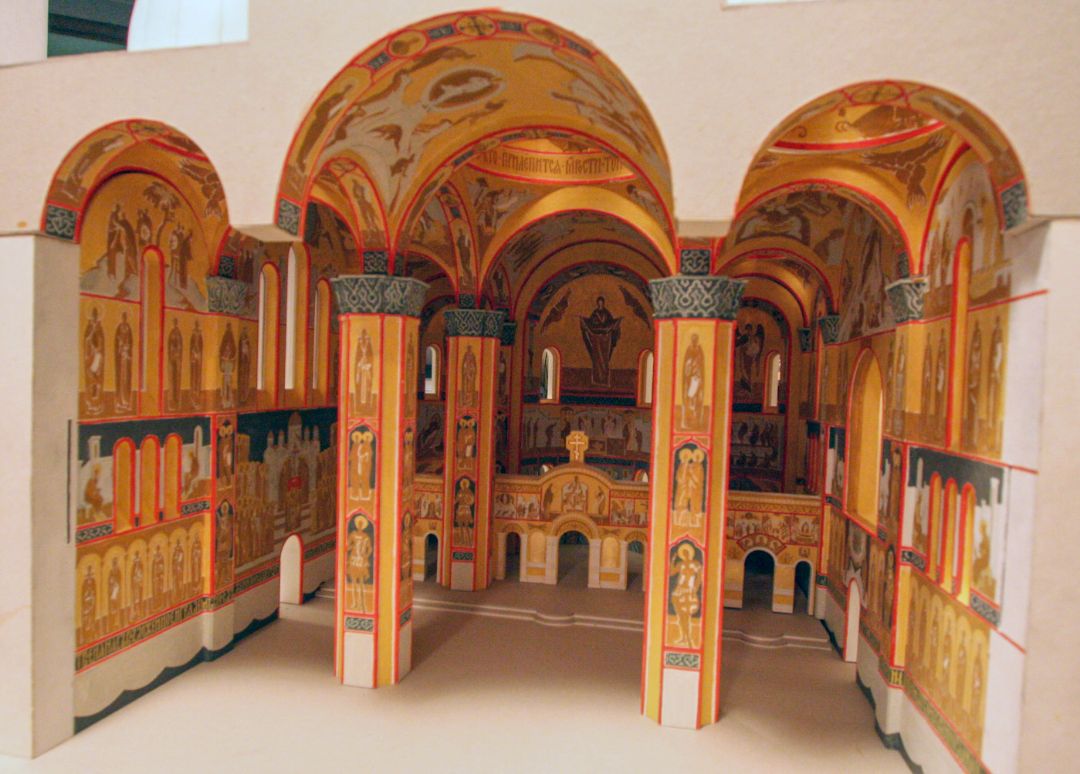 Проект росписи храма. Фрески. Артель "Радость".