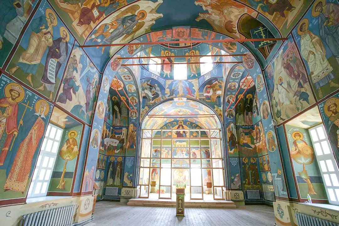 Роспись храма Сошествия Святого Духа. Фрески. Артель "Радость"