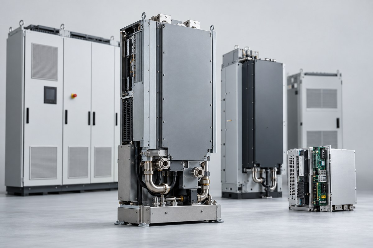 Приводы VACON NXP жидкостного охлаждения и шкафные NXC